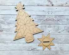 Load image into Gallery viewer, Paint Your Own Christmas Tree Ornament DIY Kit
