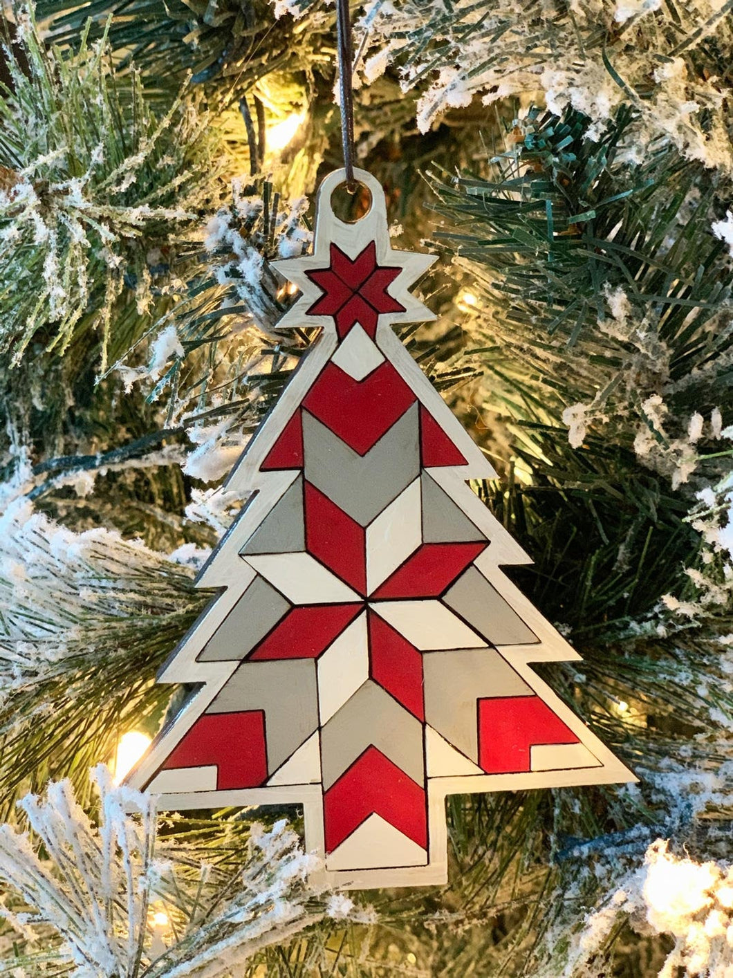 Paint Your Own Christmas Tree Ornament DIY Kit